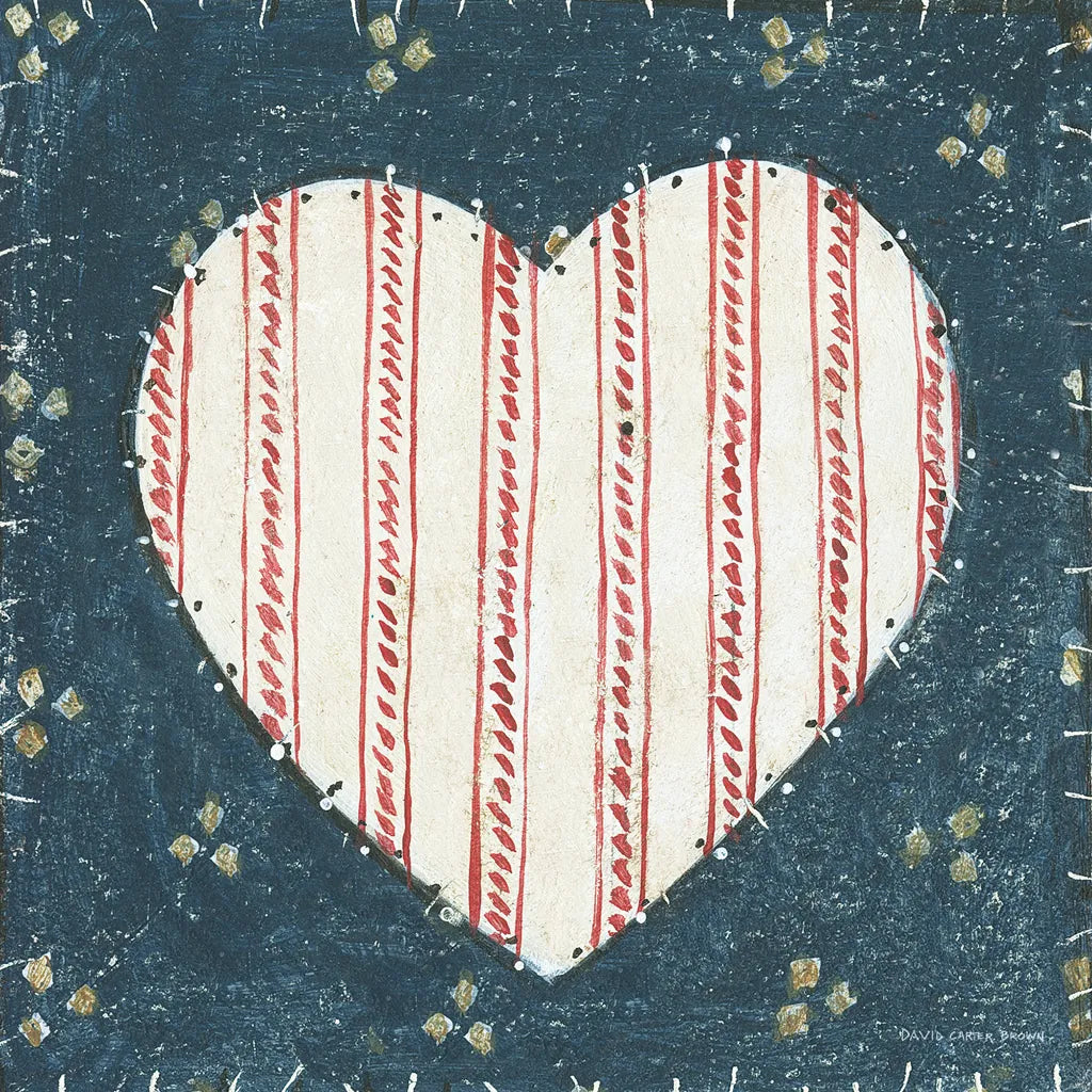 Americana Quilt I by David Carter Brown. SKU 27872a. Archival Giclee Fine art print for wall decor.