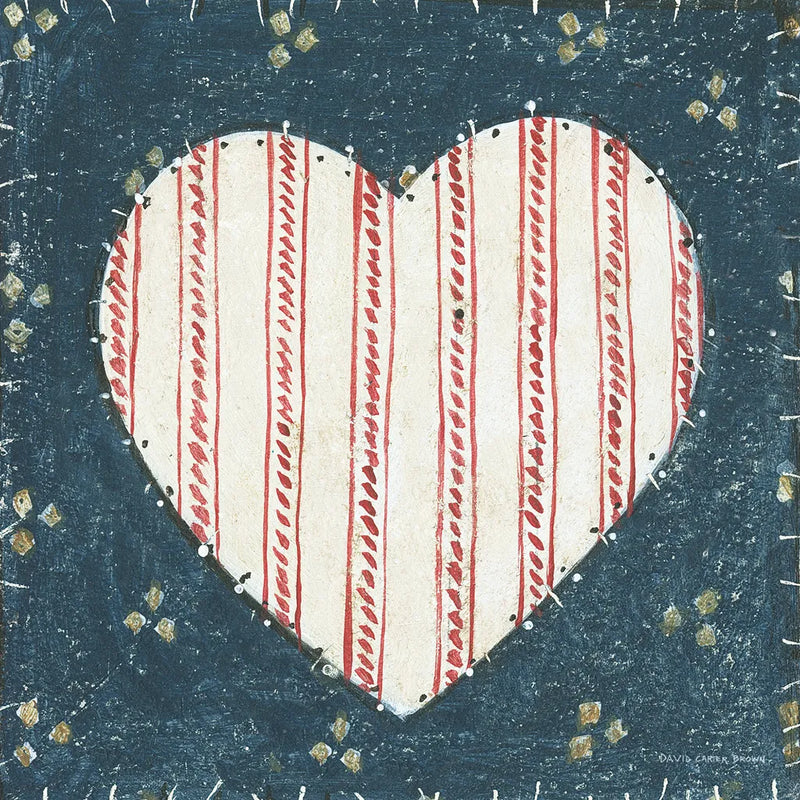 Americana Quilt I by David Carter Brown. SKU 27872a. Archival Giclee Fine art print for wall decor.