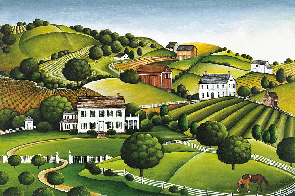 Apple Valley by David Carter Brown. SKU 26452i. Archival Giclee Fine art print for wall decor.