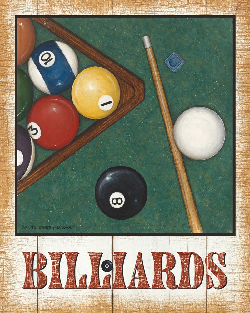 Billiards v2 by David Carter Brown