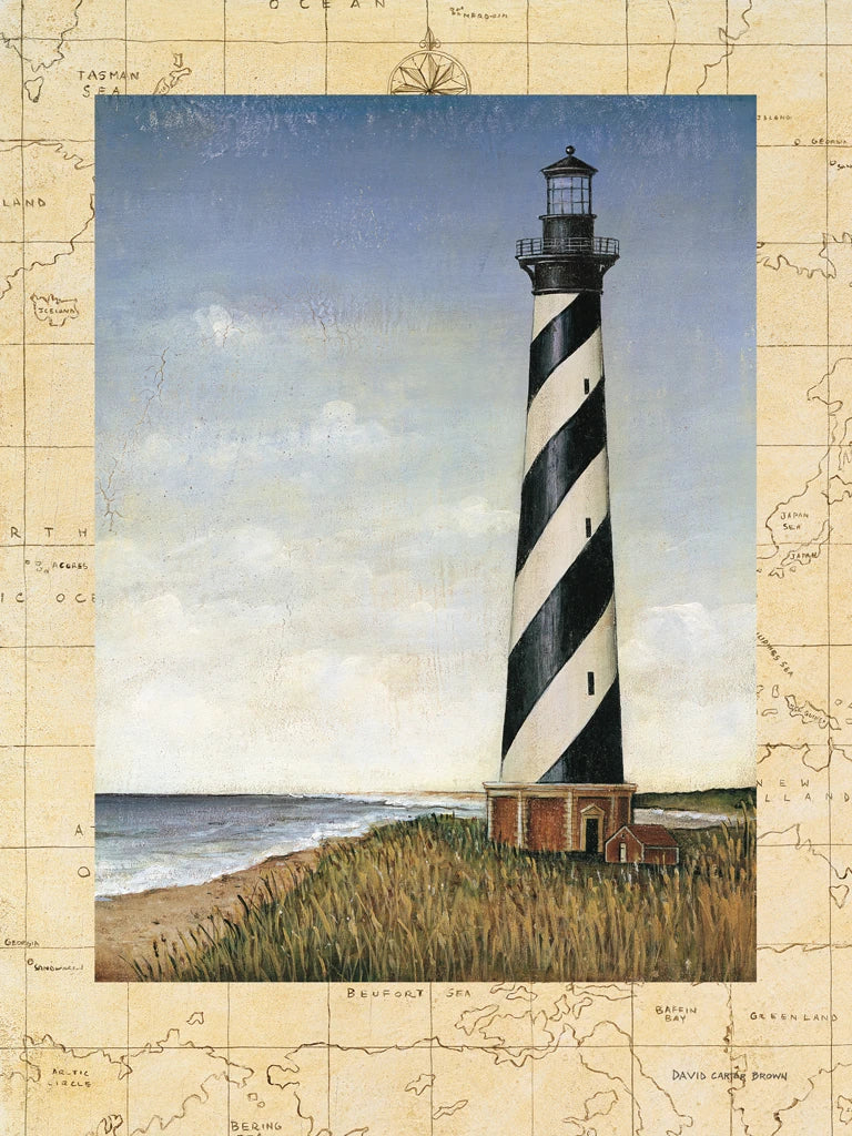 Coastal Light Map by David Carter Brown