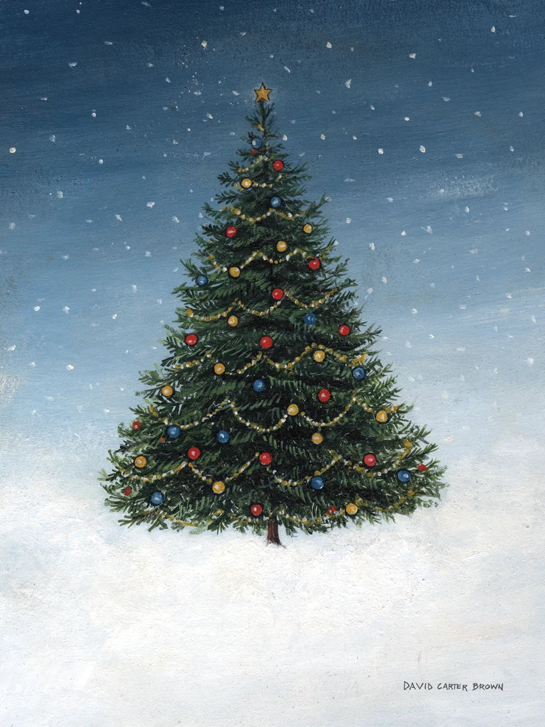 Deck The Halls Tree by David Carter Brown
