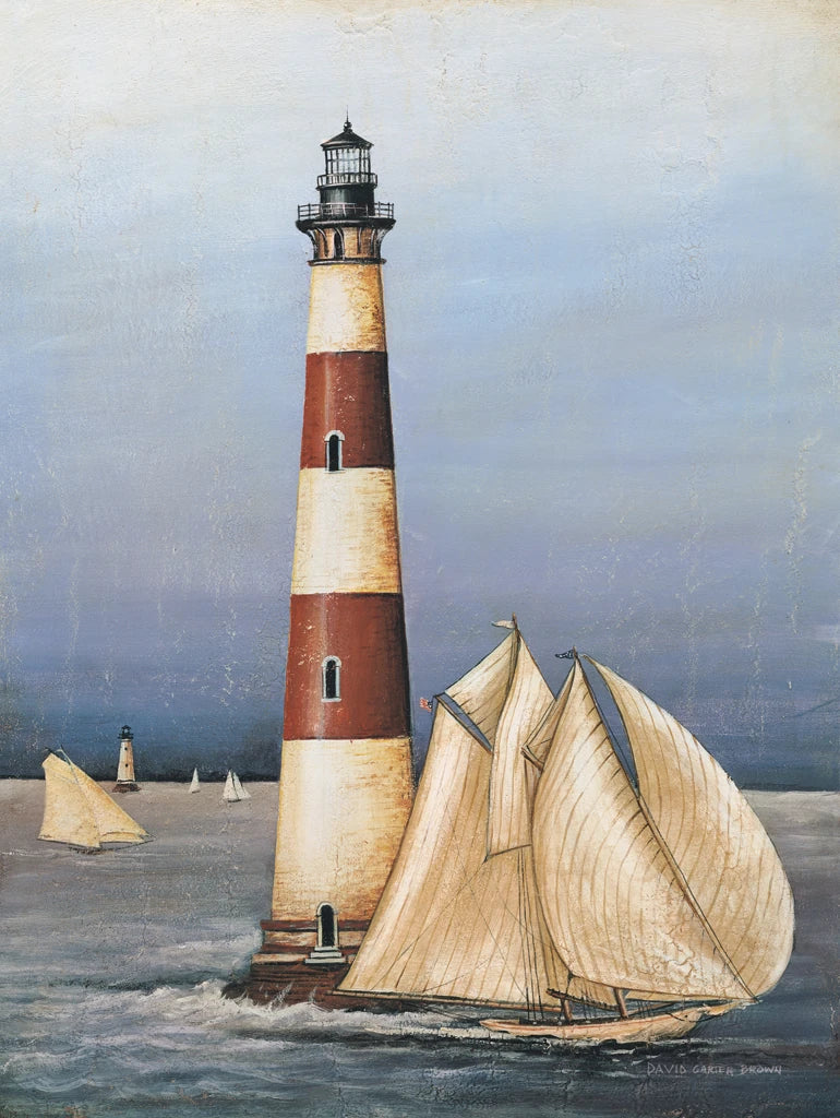 Harbor Light by David Carter Brown