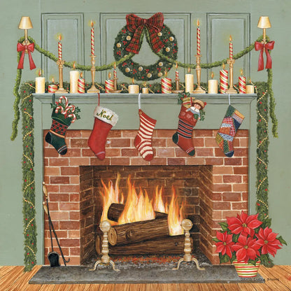 Home for the Holidays I by David Carter Brown. SKU 8944a. Archival Giclee Fine art print for wall decor.