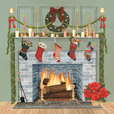 Home for the Holidays I Gray by David Carter Brown. SKU 59699a. Archival Giclee Fine art print for wall decor.