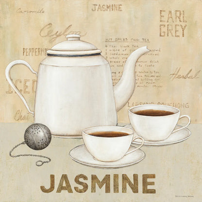 Jasmine Tea by David Carter Brown. SKU 37694a. Archival Giclee Fine art print for wall decor.