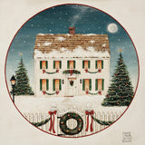 Merry Lil House by David Carter Brown. SKU 27041a. Archival Giclee Fine art print for wall decor.