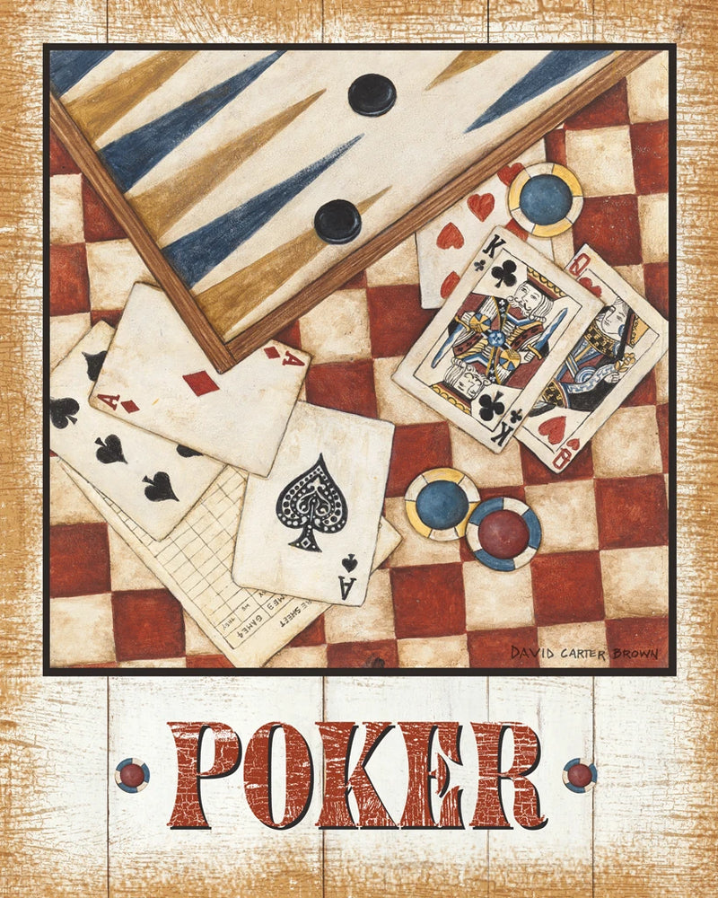 Poker v2 by David Carter Brown