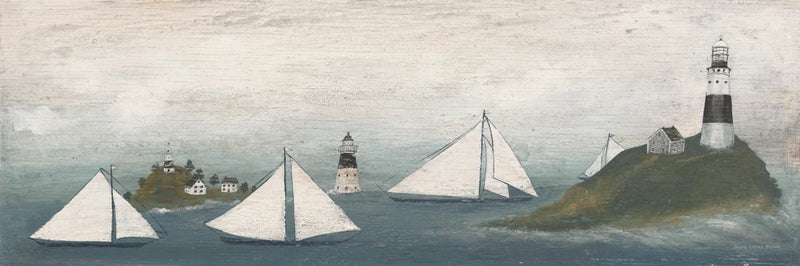 Sailing Ships II by David Carter Brown