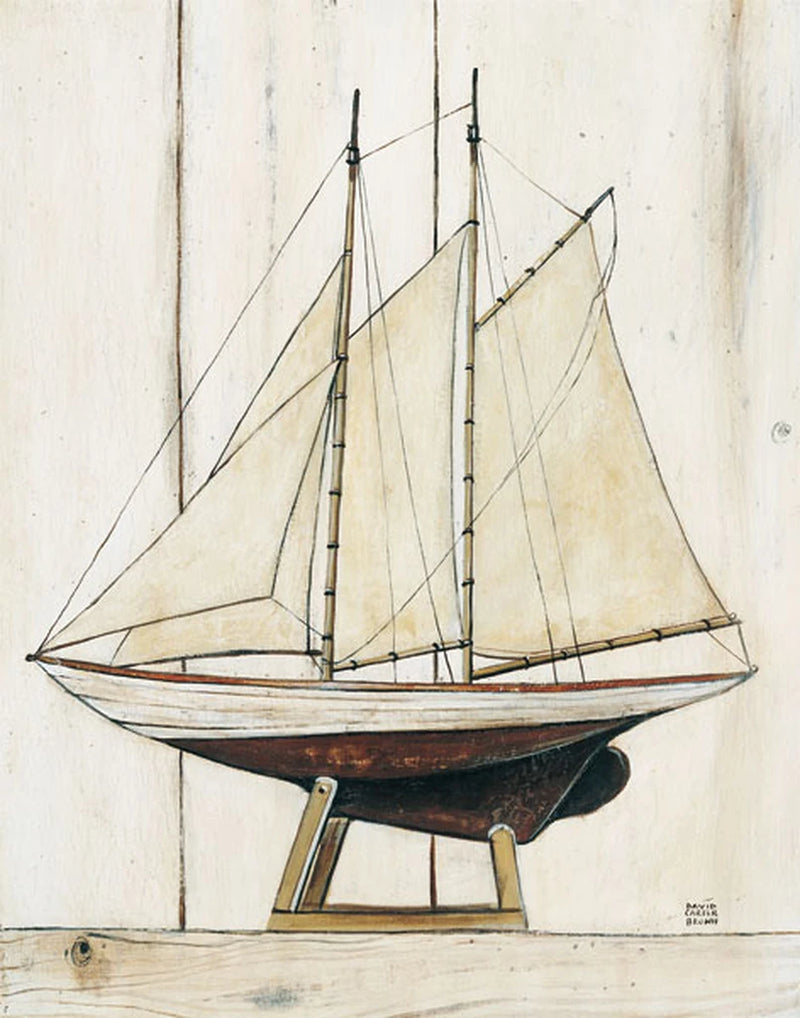 Schooner I by David Carter Brown