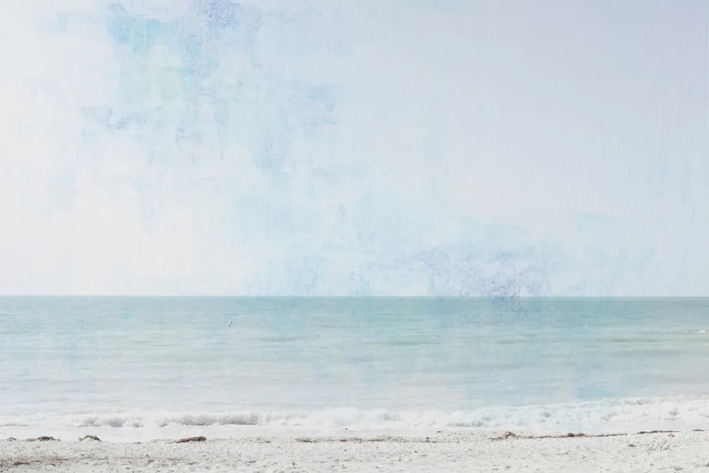 Aqua Sea by Deborah Revell. SKU 91247i. Archival Giclee Fine art print for wall decor.