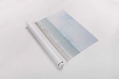 Aqua Sea by Deborah Revell. shown as a rolled paper print. Available as archival giclee rolled canvas, fine art paper, or poster print. SKU 91247i.