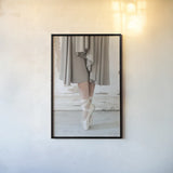 Ballet I by Deborah Revell. shown as a paper print in a black flame. Available as a archival giclee rolled canvas, fine art paper, or poster print. SKU 92281h.