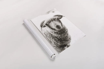 Barn Buddy II by Deborah Revell. shown as a rolled paper print. Available as archival giclee rolled canvas, fine art paper, or poster print. SKU 96302h.