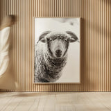 Barn Buddy II by Deborah Revell. shown as over sized large wall art. Available as an archival giclee rolled canvas, fine art paper, or poster print. SKU 96302h.