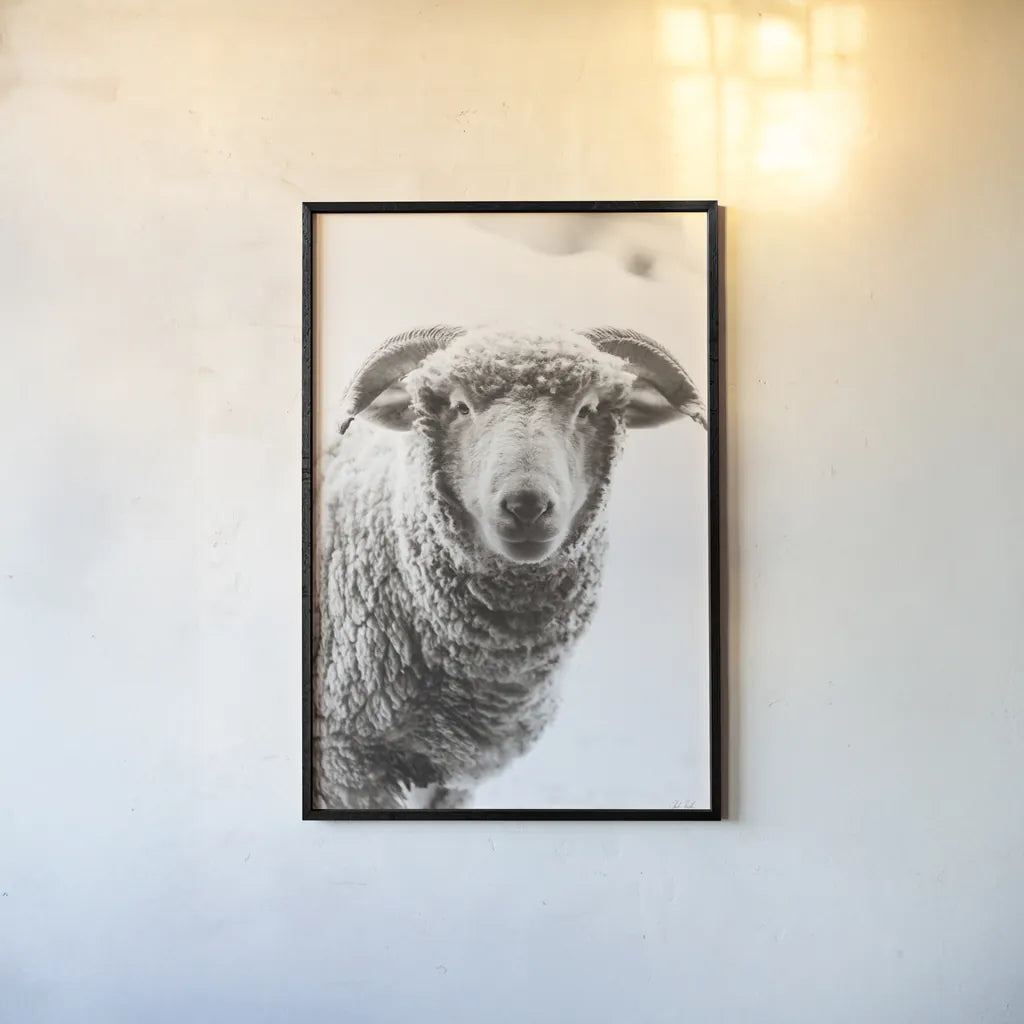 Barn Buddy II by Deborah Revell. shown as a paper print in a black flame. Available as a archival giclee rolled canvas, fine art paper, or poster print. SKU 96302h.