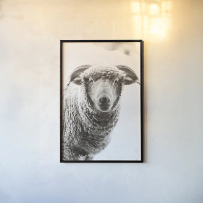 Barn Buddy II by Deborah Revell. shown as a paper print in a black flame. Available as a archival giclee rolled canvas, fine art paper, or poster print. SKU 96302h.