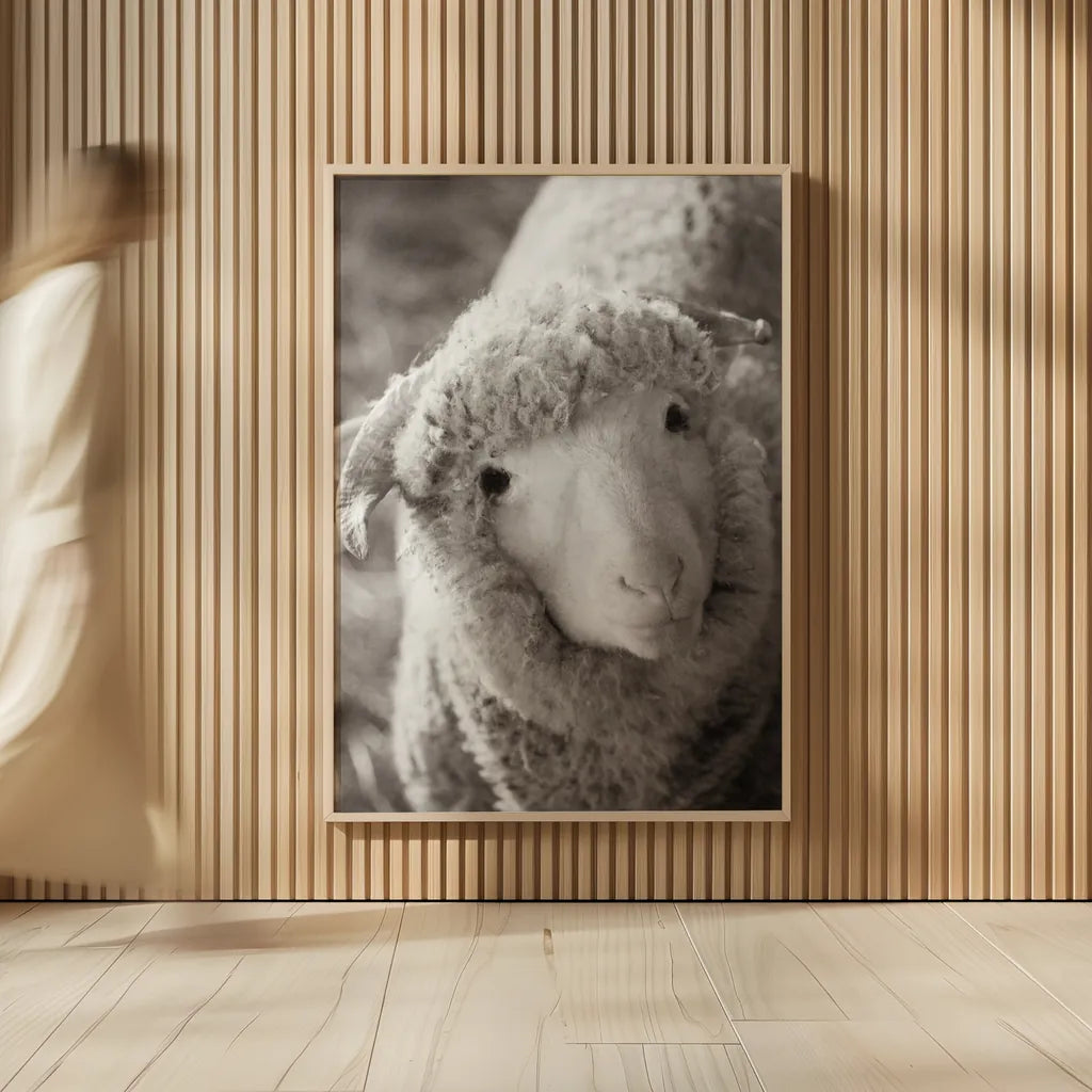 Barn Buddy IV by Deborah Revell. shown as over sized large wall art. Available as an archival giclee rolled canvas, fine art paper, or poster print. SKU 96304h.