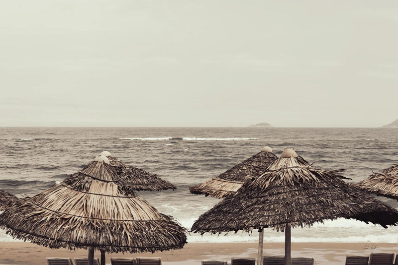 Beach Chairs III by Deborah Revell