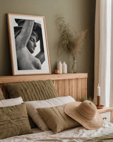 Beauty of Paris I by Deborah Revell. shown as a paper print in a natural frame. Available as a archival giclee rolled canvas, fine art paper, or poster print. SKU 93479h.