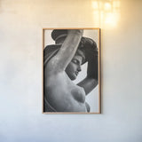 Beauty of Paris I by Deborah Revell. shown as a paper print in a natural frame. Available as a archival giclee rolled canvas, fine art paper, or poster print. SKU 93479h.