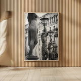 Beauty of Paris II by Deborah Revell. shown as over sized large wall art. Available as an archival giclee rolled canvas, fine art paper, or poster print. SKU 93480h.