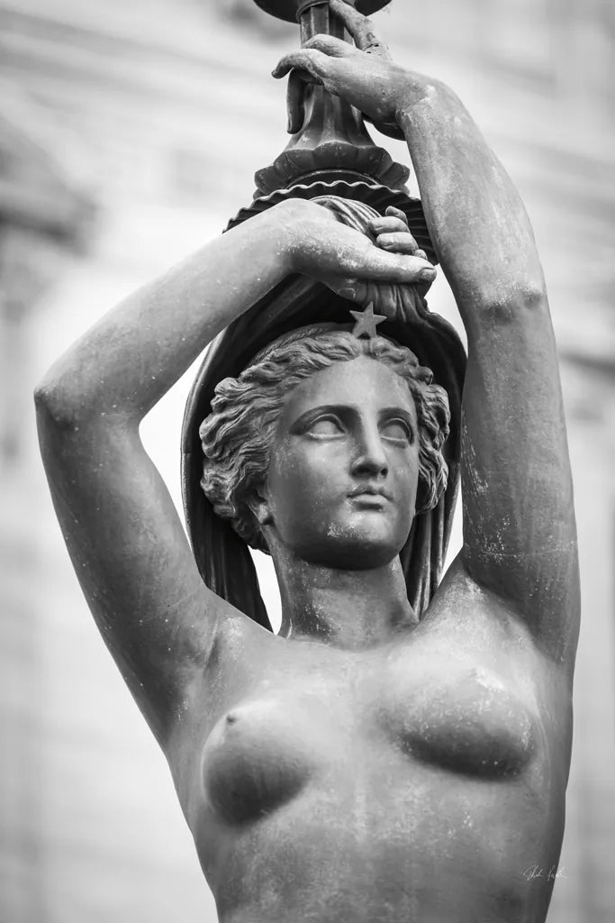 Beauty of Paris III by Deborah Revell. SKU 93481h. Archival Giclee Fine art print for wall decor.