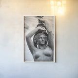 Beauty of Paris III by Deborah Revell. shown as a paper print in a white frame. Available as a archival giclee rolled canvas, fine art paper, or poster print. SKU 93481h.