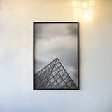 Beauty of Paris V by Deborah Revell. shown as a paper print in a black flame. Available as a archival giclee rolled canvas, fine art paper, or poster print. SKU 93483h.