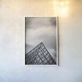 Beauty of Paris V by Deborah Revell. shown as a paper print in a white frame. Available as a archival giclee rolled canvas, fine art paper, or poster print. SKU 93483h.