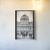 Beauty of Paris VII by Deborah Revell. shown as a paper print in a white frame. Available as a archival giclee rolled canvas, fine art paper, or poster print. SKU 93485h.