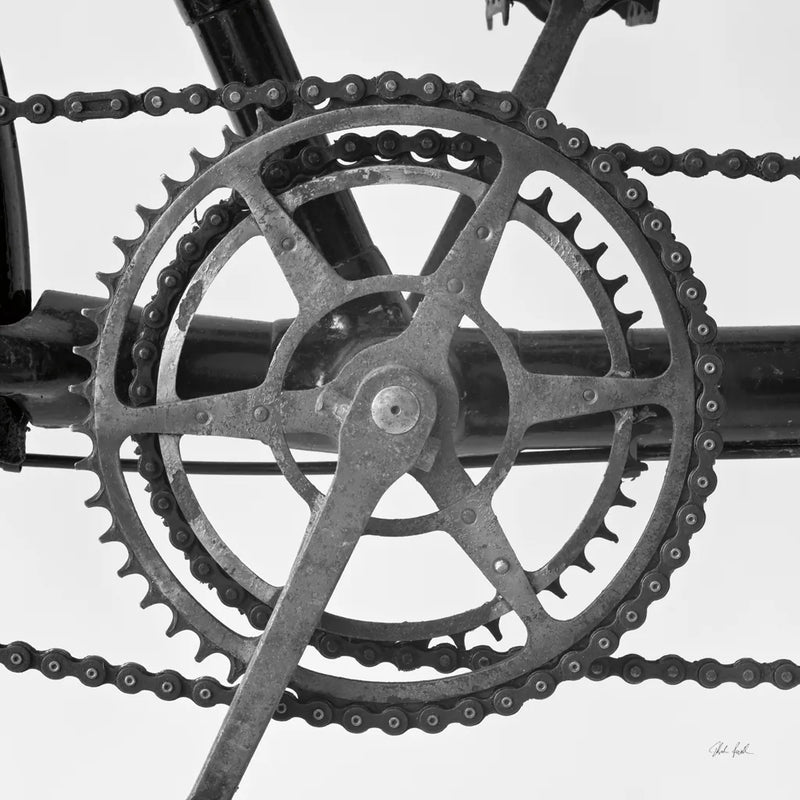 Bike Detail II by Deborah Revell. SKU 104370a. Archival Giclee Fine art print for wall decor.
