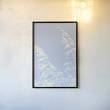 Blue Breeze by Deborah Revell. shown as a paper print in a black flame. Available as a archival giclee rolled canvas, fine art paper, or poster print. SKU 91142h.