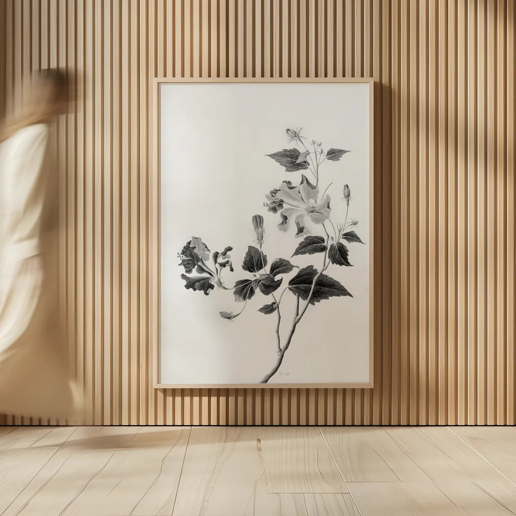 Botanical I by Deborah Revell. shown as over sized large wall art. Available as an archival giclee rolled canvas, fine art paper, or poster print. SKU 96567h.