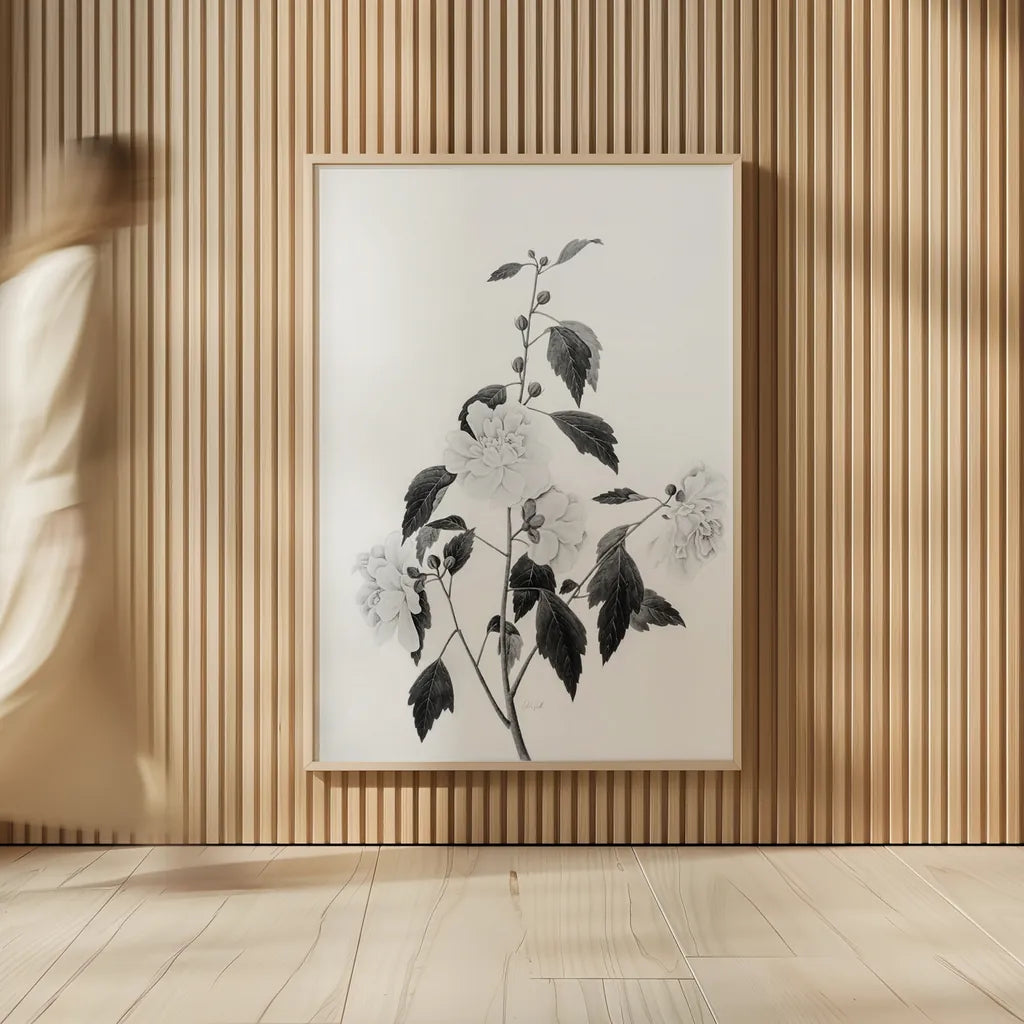 Botanical III by Deborah Revell. shown as over sized large wall art. Available as an archival giclee rolled canvas, fine art paper, or poster print. SKU 96569h.