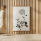 Botanical IV by Deborah Revell. shown as over sized large wall art. Available as an archival giclee rolled canvas, fine art paper, or poster print. SKU 96570h.