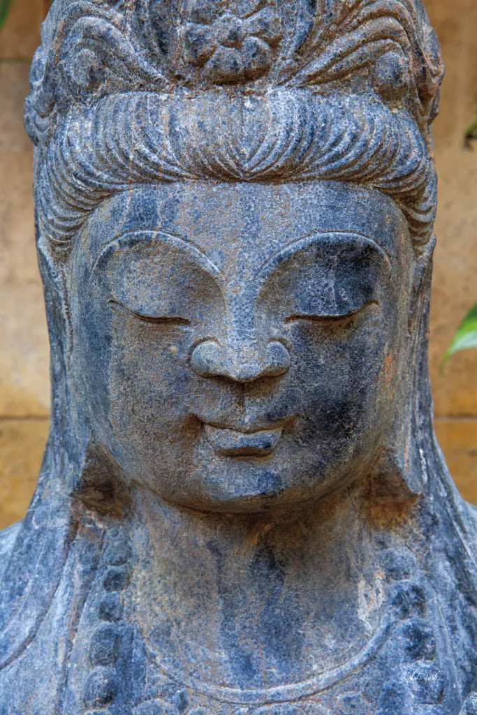Buddha by Deborah Revell. SKU 93999h. Archival Giclee Fine art print for wall decor.