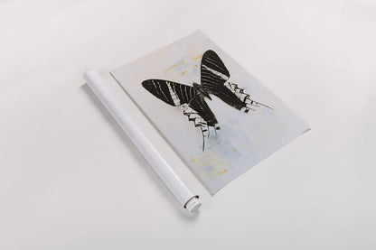 Butterfly III by Deborah Revell. shown as a rolled paper print. Available as archival giclee rolled canvas, fine art paper, or poster print. SKU 91145h.