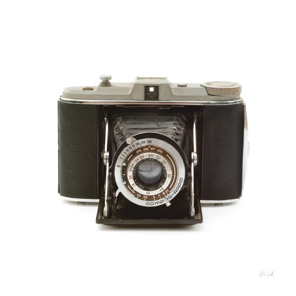 Camera by Deborah Revell. SKU 92064a. Archival Giclee Fine art print for wall decor.