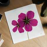 Campion by Deborah Revell. Shown as a detailed flat fine art print, highlighting archival giclee quality. Available as an archival giclee rolled canvas, fine art paper, or poster print. SKU 104464a.