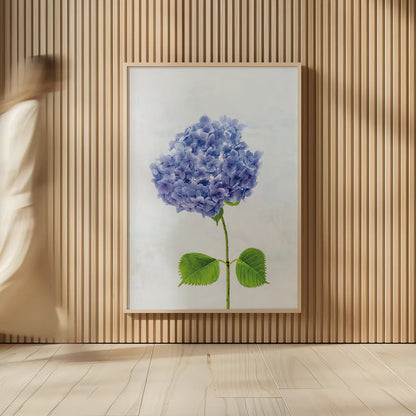 Cape Cod Hydrangea L by Deborah Revell. shown as over sized large wall art. Available as an archival giclee rolled canvas, fine art paper, or poster print. SKU 93156h.
