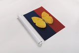 Chromatic Butterfly II by Deborah Revell. shown as a rolled paper print. Available as archival giclee rolled canvas, fine art paper, or poster print. SKU 96044h.