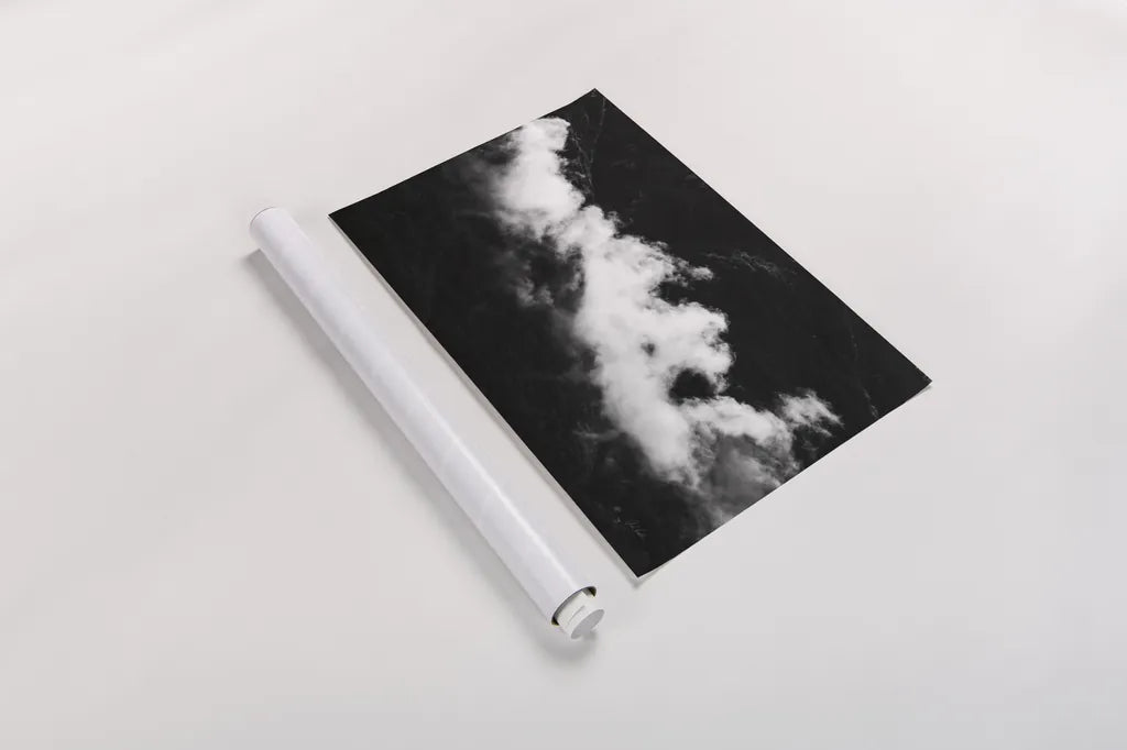Clouds Rising by Deborah Revell. shown as a rolled paper print. Available as archival giclee rolled canvas, fine art paper, or poster print. SKU 92045i.