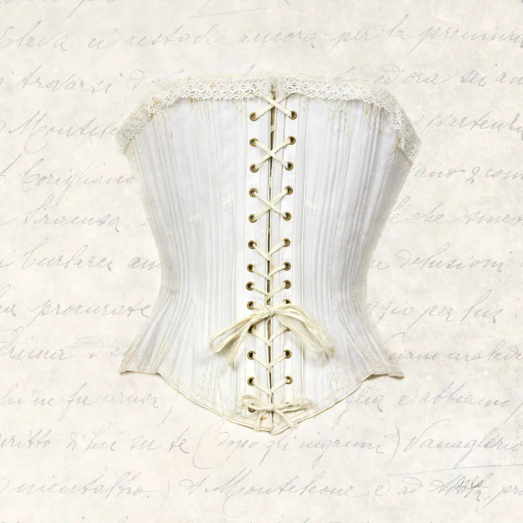 Corset II by Deborah Revell. SKU 92284a. Archival Giclee Fine art print for wall decor.