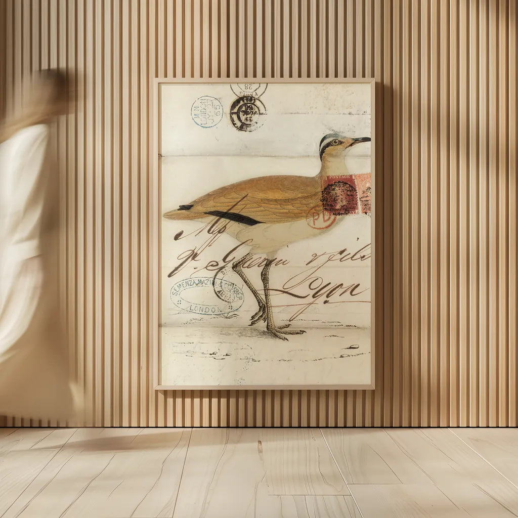 Courser by Deborah Revell. shown as over sized large wall art. Available as an archival giclee rolled canvas, fine art paper, or poster print. SKU 101633h.
