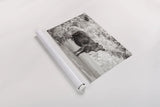 Cow on the Road I by Deborah Revell. shown as a rolled paper print. Available as archival giclee rolled canvas, fine art paper, or poster print. SKU 94282i.