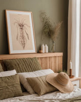 Cuttle Fish by Deborah Revell. shown as a paper print in a natural frame. Available as a archival giclee rolled canvas, fine art paper, or poster print. SKU 95762h.