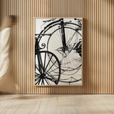 Cycle I by Deborah Revell. shown as over sized large wall art. Available as an archival giclee rolled canvas, fine art paper, or poster print. SKU 104306h.