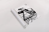Cycle II by Deborah Revell. shown as a rolled paper print. Available as archival giclee rolled canvas, fine art paper, or poster print. SKU 104307h.