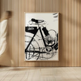 Cycle II by Deborah Revell. shown as over sized large wall art. Available as an archival giclee rolled canvas, fine art paper, or poster print. SKU 104307h.